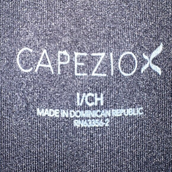 CAPEZIO BLACK INTERMEDIATE CHILD BLACK LEOTARD IC - Picture 3 of 3